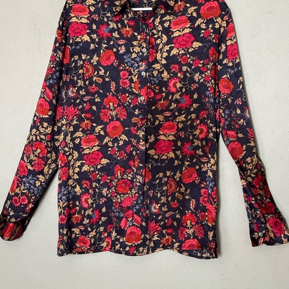 Ralph‎ Lauren Floral Casual Blouse Top XL - Picture 6 of 6
